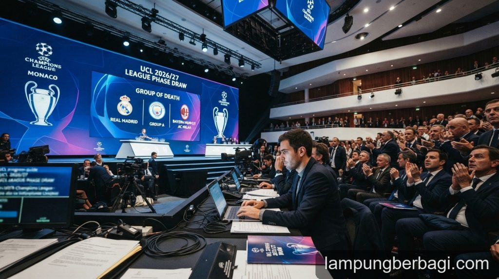 Kết quả bốc thăm Champions League 2026/27: Những bảng đấu tử thần nào đã lộ diện?