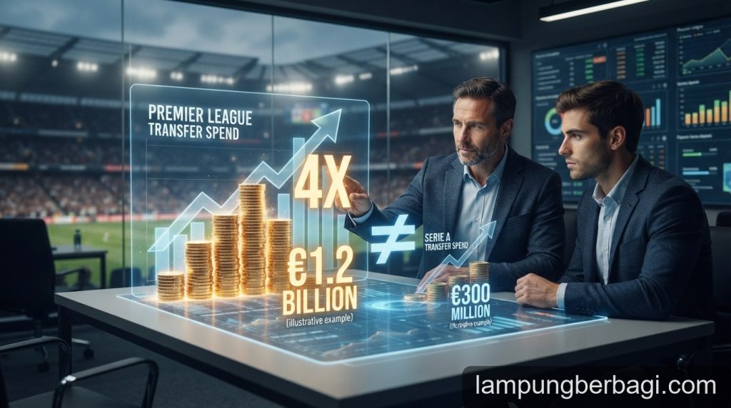 Chuyển nhượng hè 2026: Tại sao Premier League lại 'đốt tiền' gấp 4 lần Serie A?